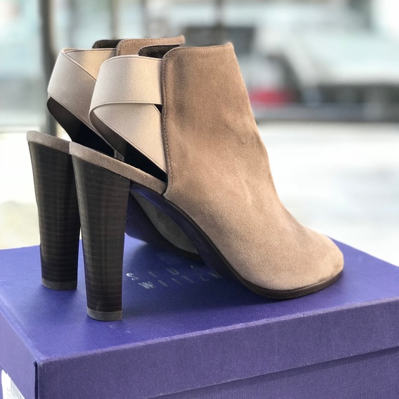 Stuart Weitzman Tan Suede Platforms - NWB - Picture 2 of 5